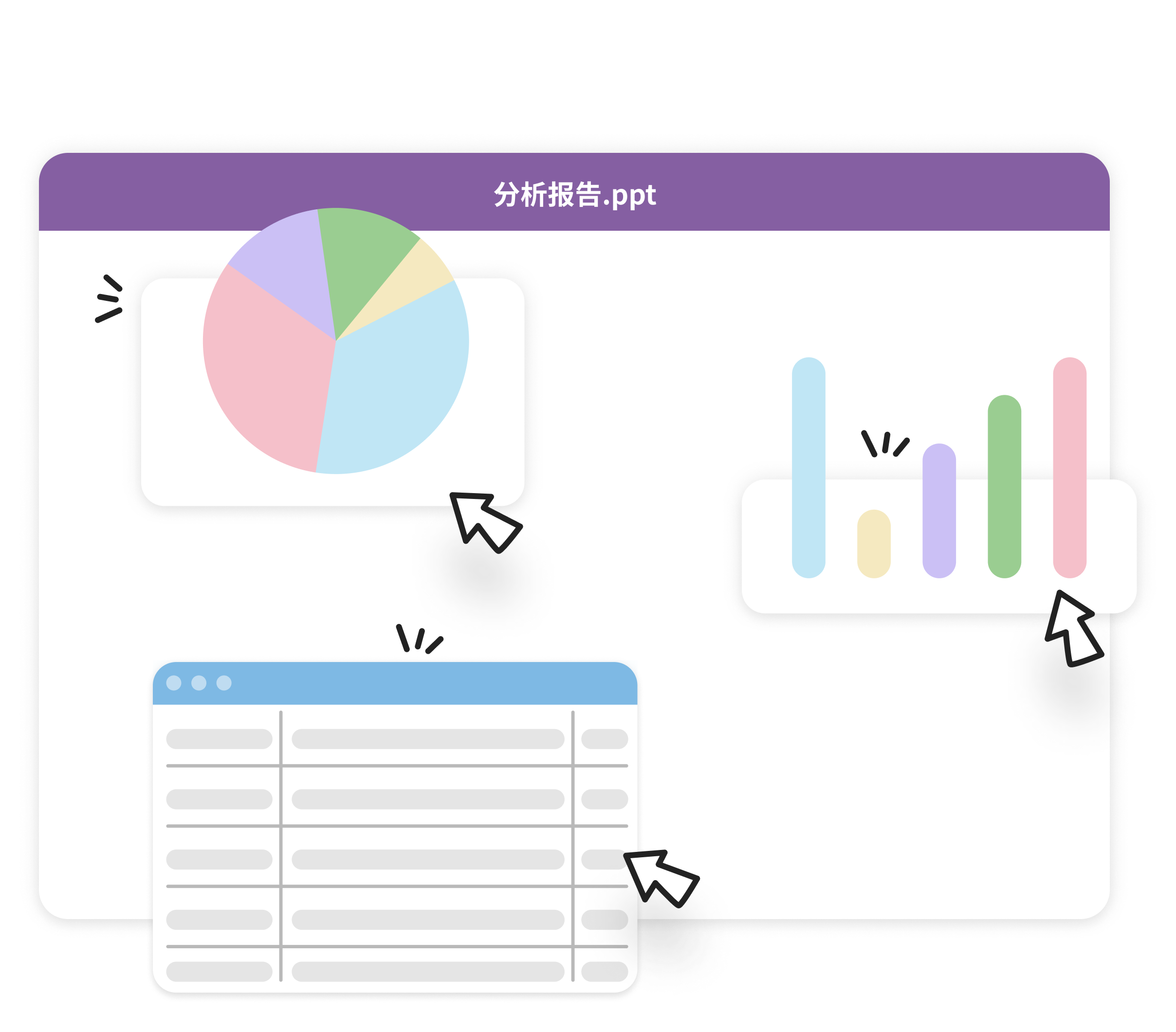 可以直接贴到 PPT 的
分析报告